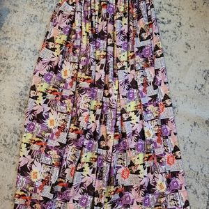 Comic women's skirt
